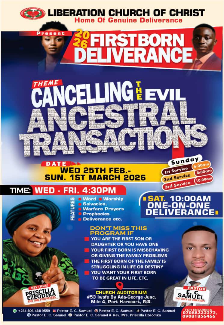 Liberation Church of God 1st-Born-Deliverance-Programme-2026